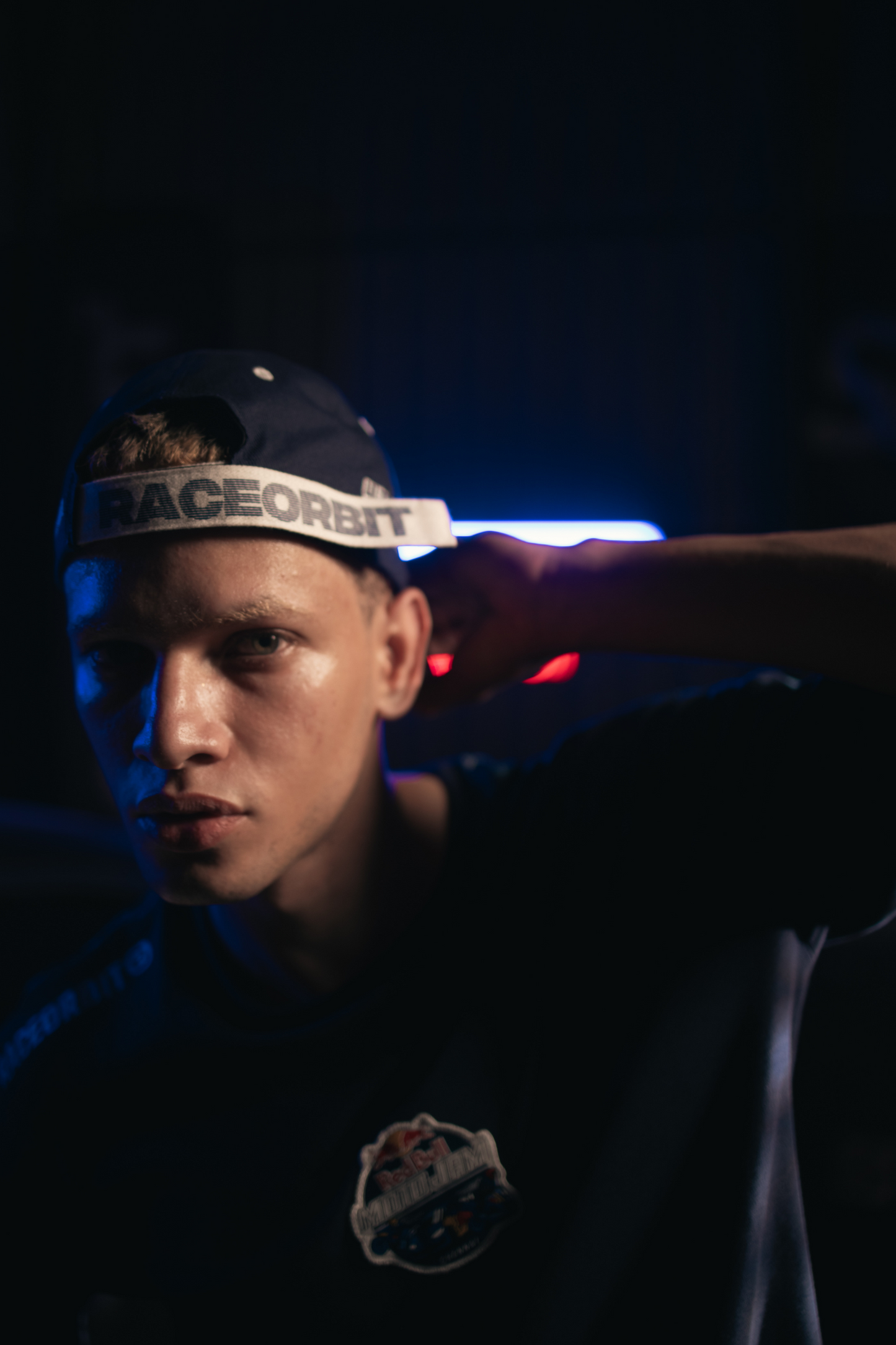 Red Bull Moto Jam Cap - White/Blue // RB MJ25 RO