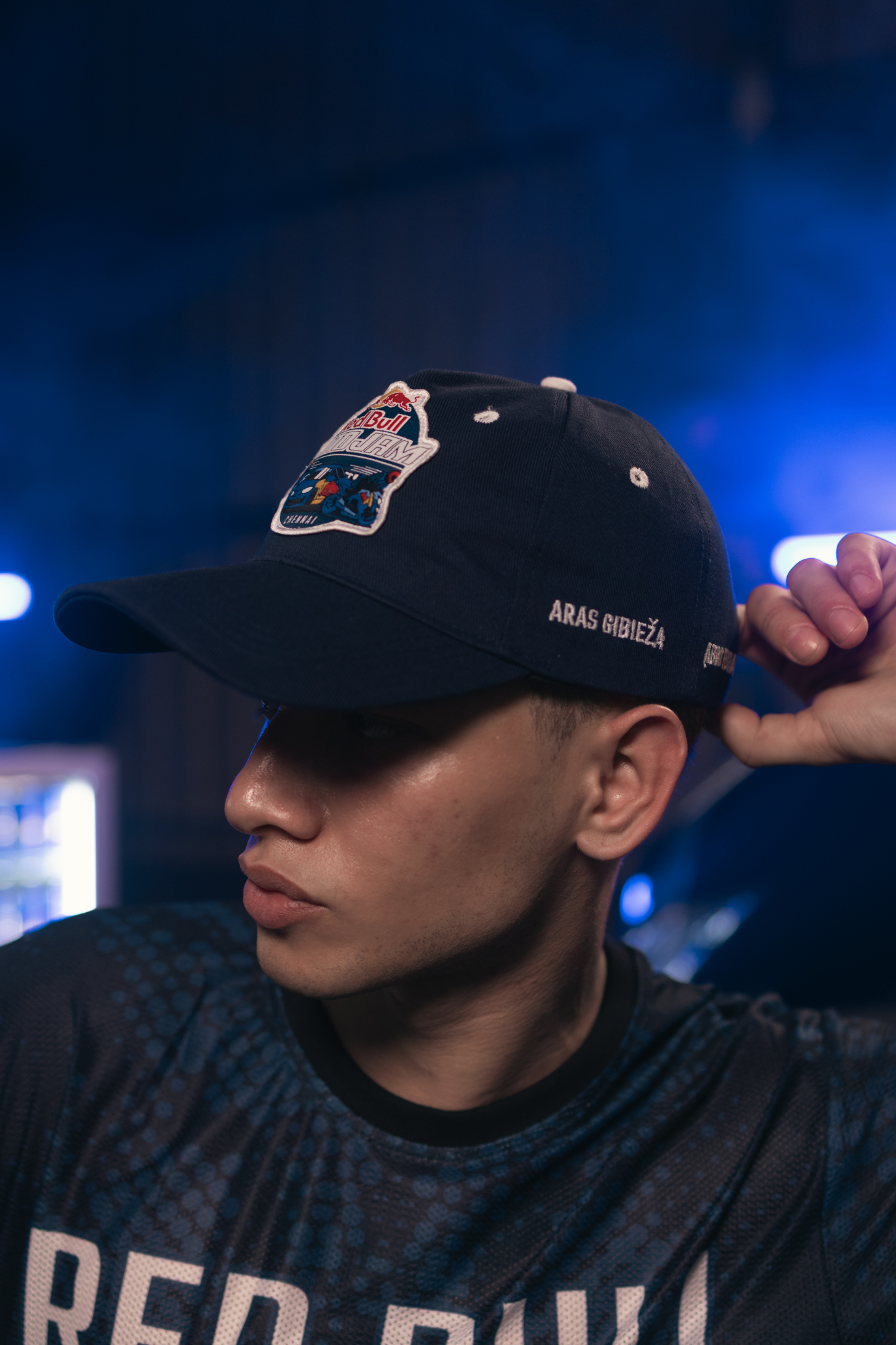 Red Bull Moto Jam Cap - Blue/Blue // RB MJ25 RO