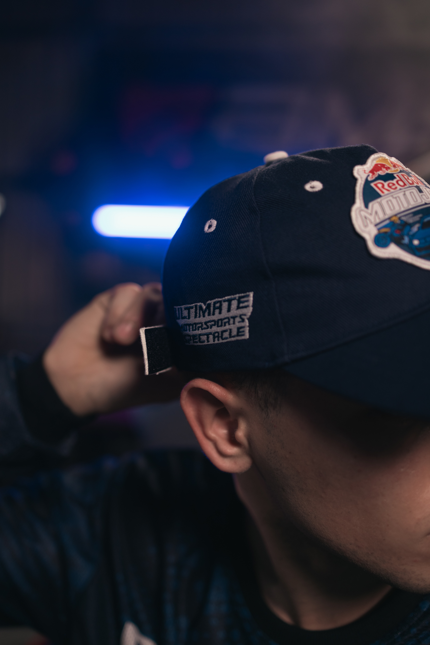 Red Bull Moto Jam Cap - Blue/Blue // RB MJ25 RO
