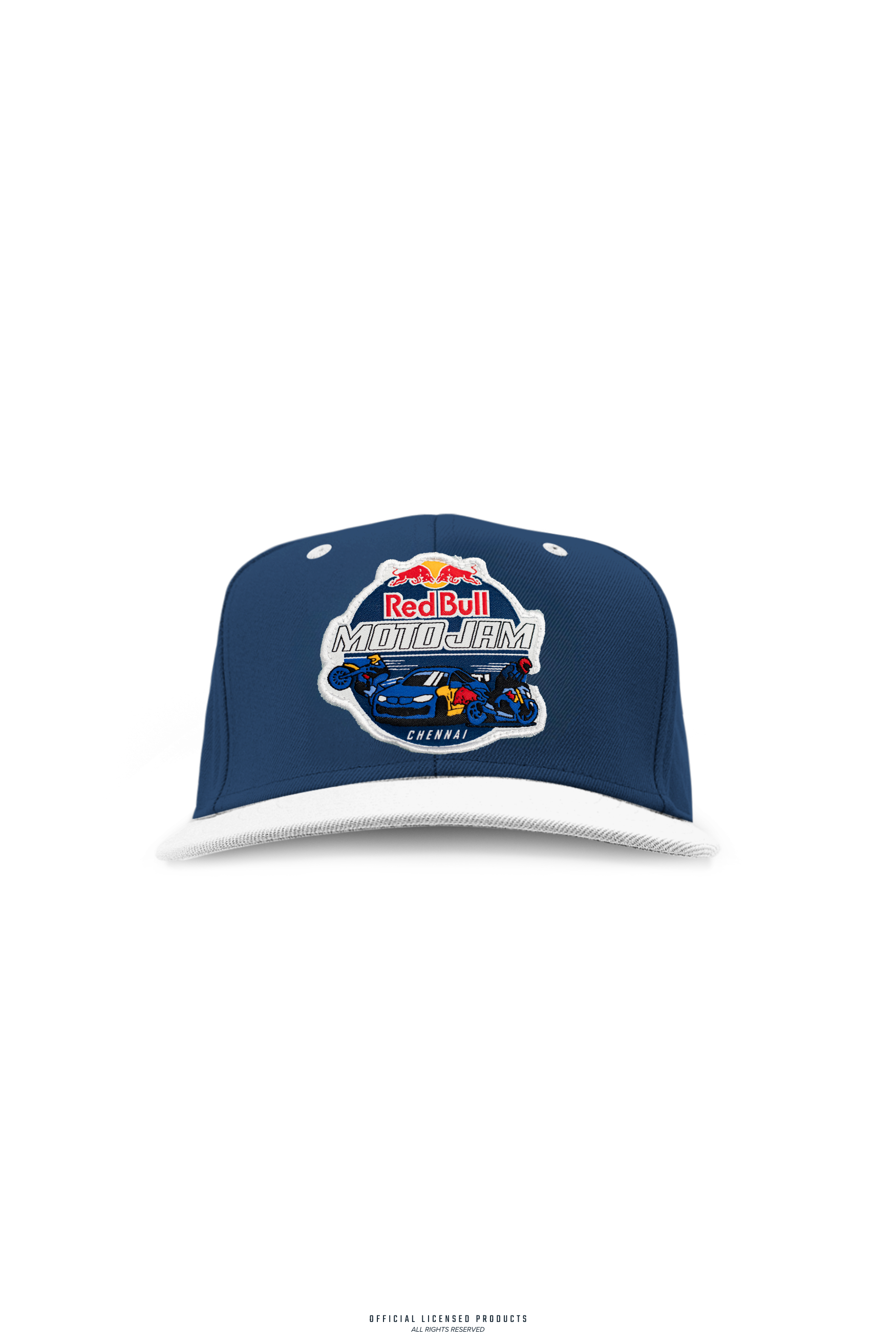Red Bull Moto Jam Cap White/Blue // RB MJ25 RO – Raceorbit™