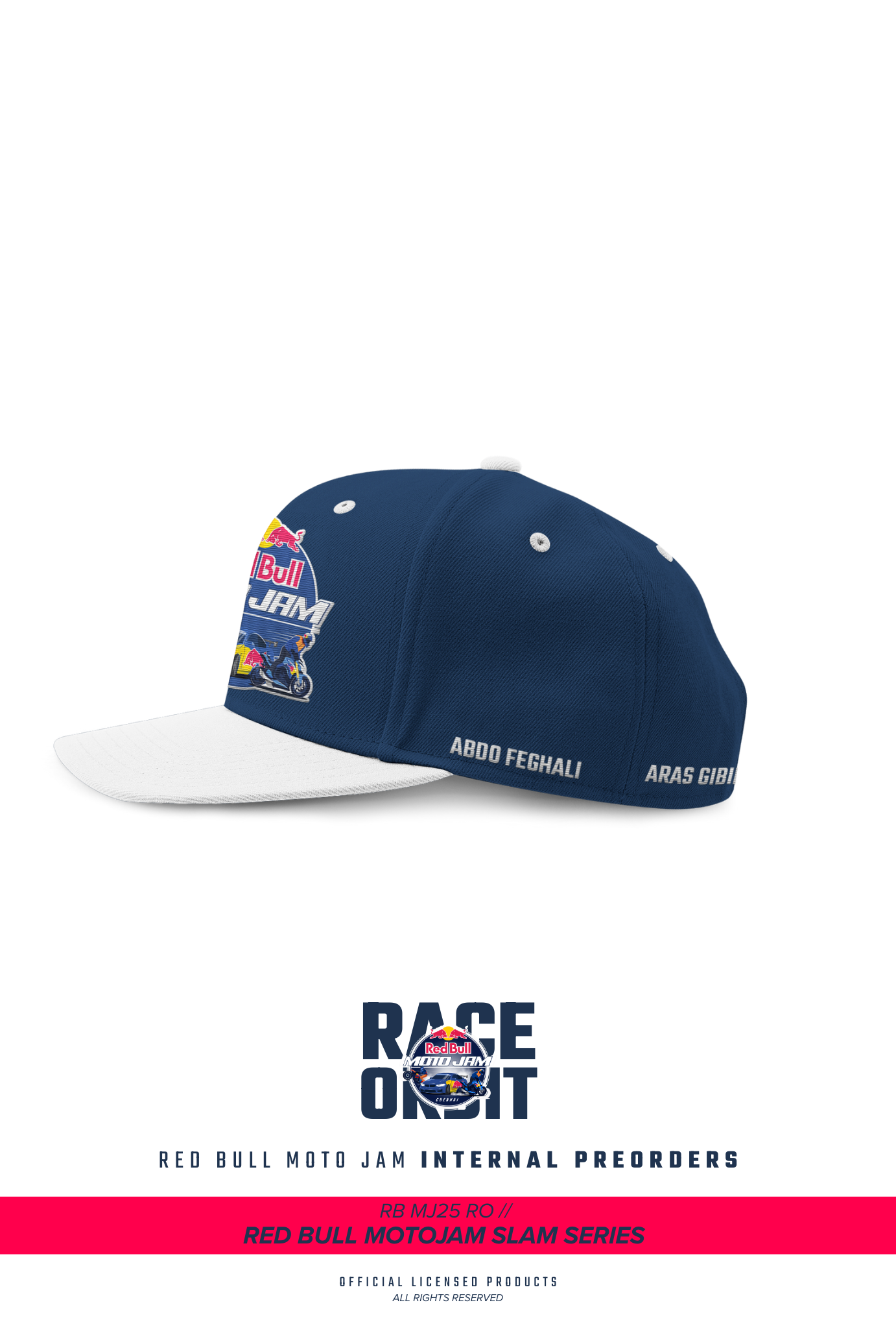 Red Bull Moto Jam Cap // RB MJ25 RO