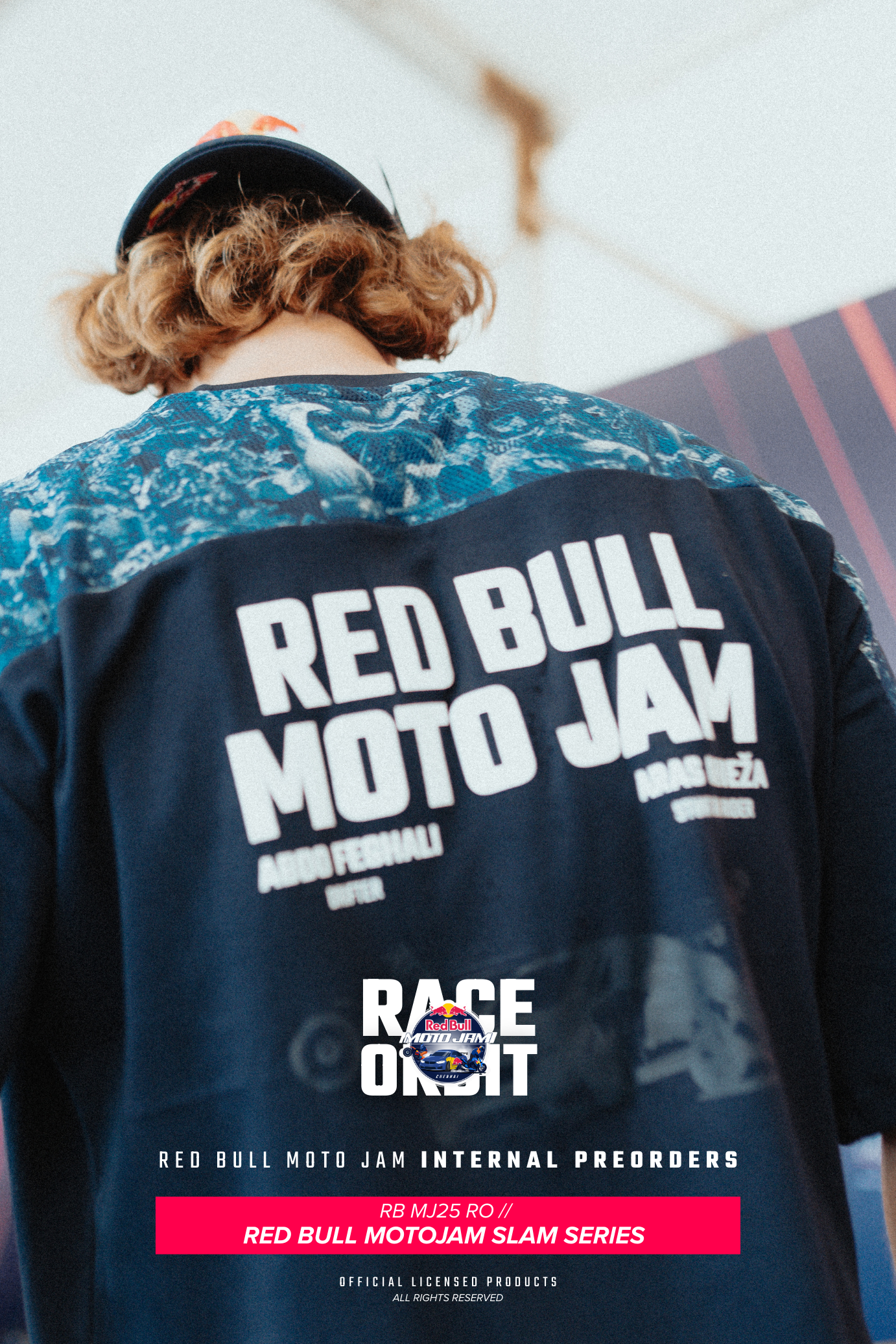 Red Bull Moto Jam 25 Slam Tee (Men’s) // RB MJ25 RO
