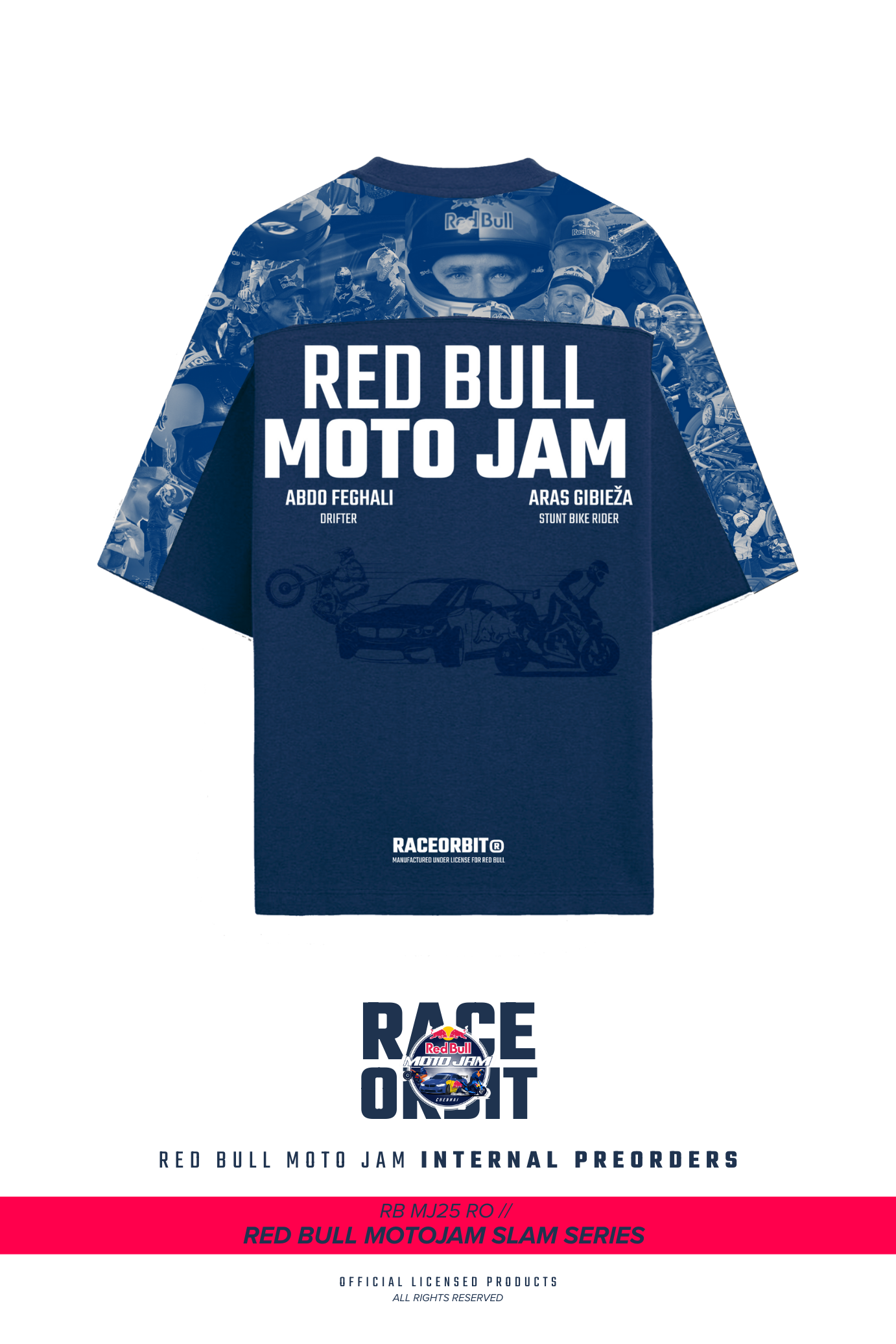 Red Bull Moto Jam 25 Slam Tee (Men’s) // RB MJ25 RO