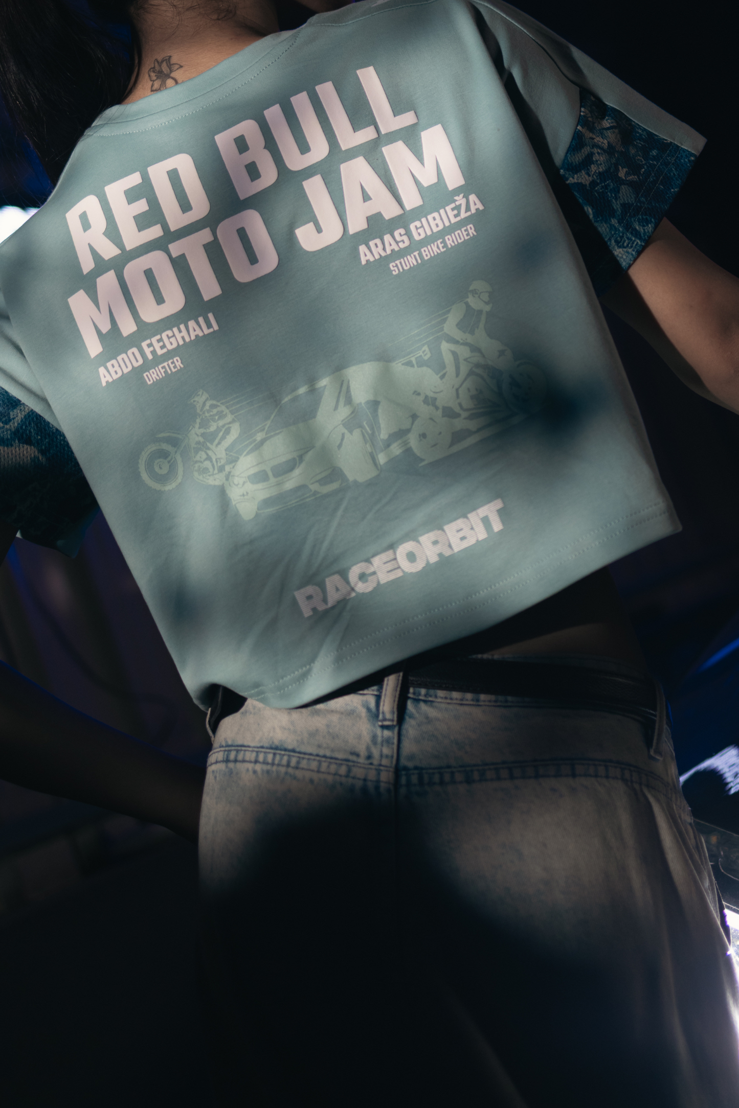 Red Bull Moto Jam Crop Slam Tee (Women’s) // RB MJ25 RO