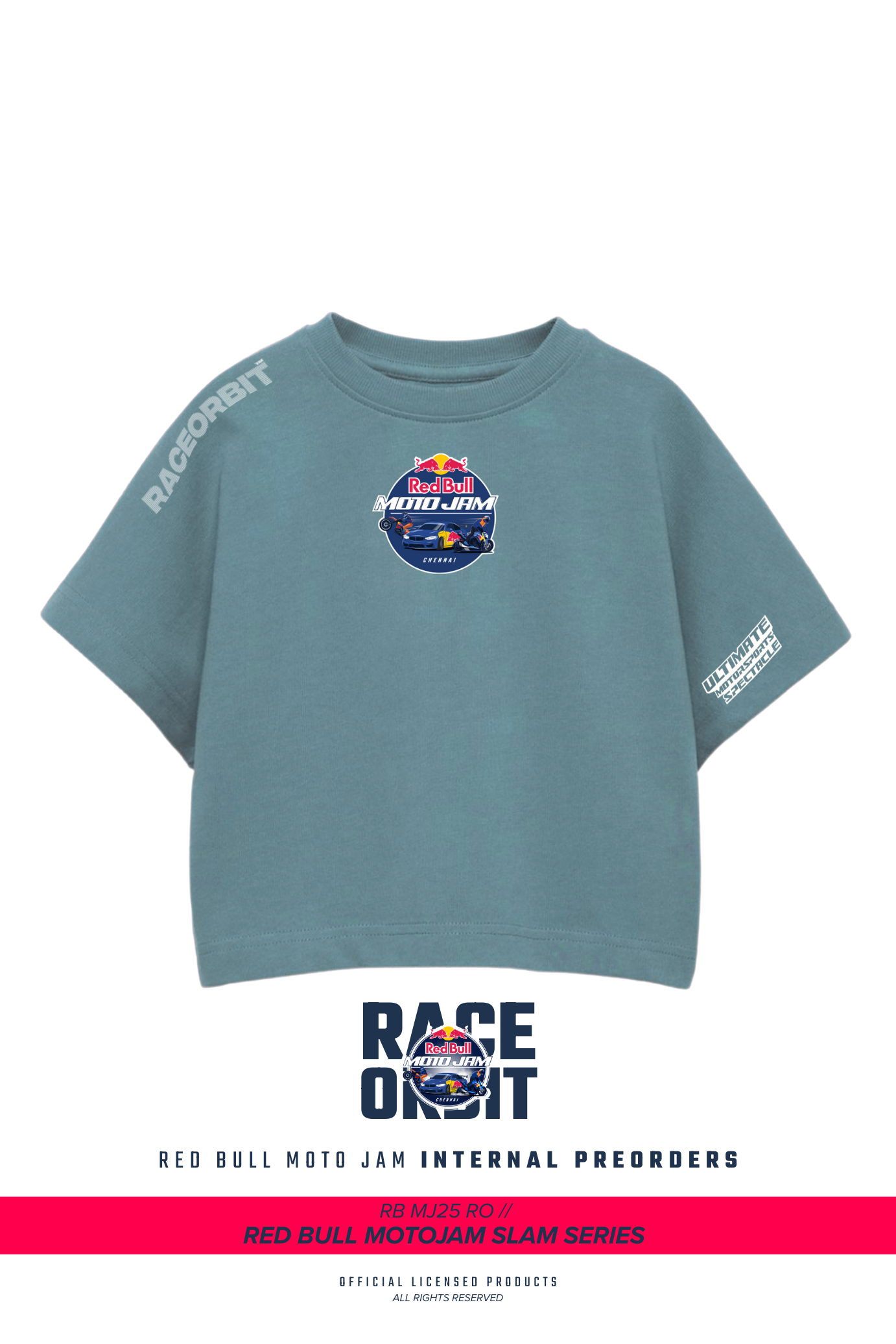 Red Bull Moto Jam Crop Slam Tee (Women’s) // RB MJ25 RO