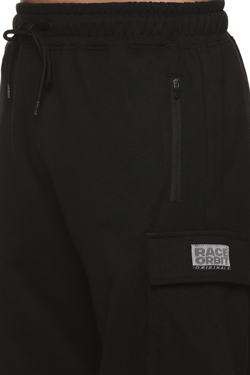 Raisin Black - Fleece Work Shorts