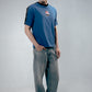Red Bull Moto Jam 26 Blue Cut & Sew Tee