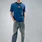 Red Bull Moto Jam 26 Blue Cut & Sew Tee
