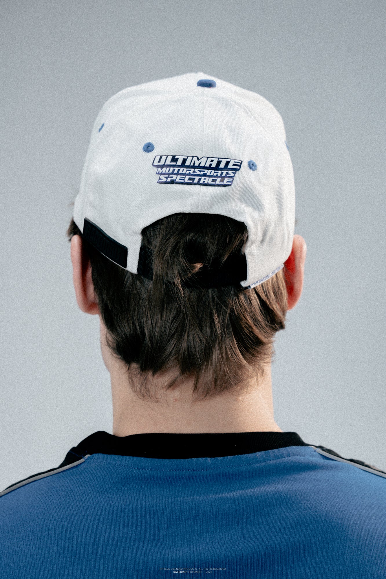 Red Bull Moto Jam 26 White & Blue DuoTone Cap