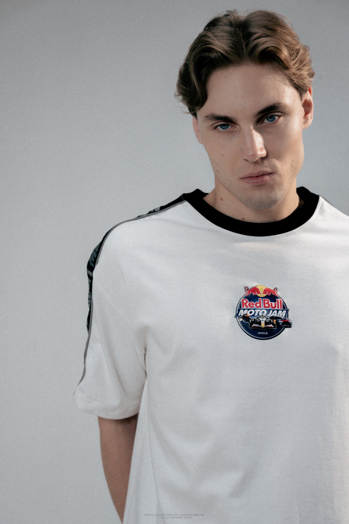 Red Bull Moto Jam 26 White Cut & Sew Tee