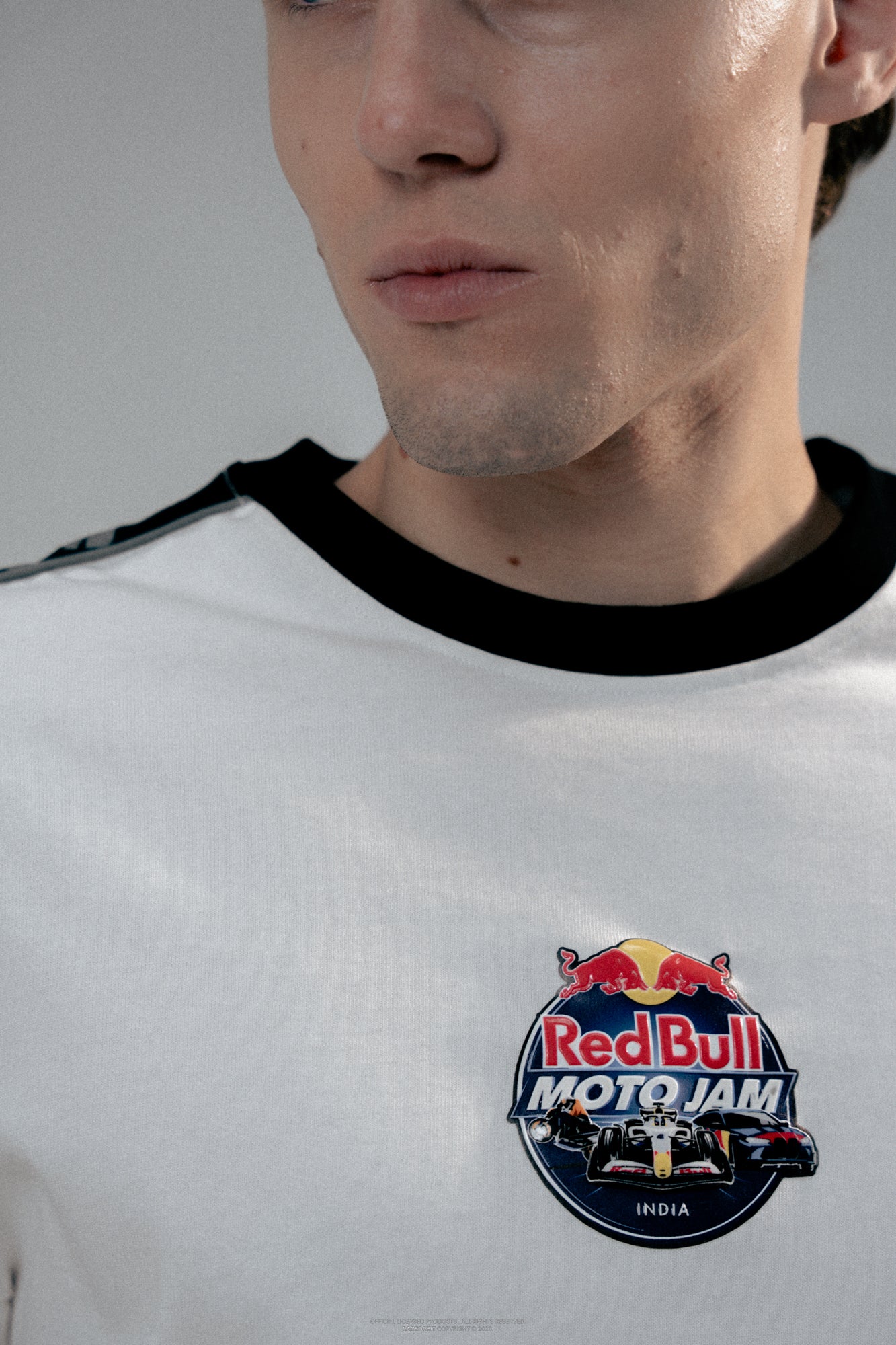 Red Bull Moto Jam 26 White Cut & Sew Tee