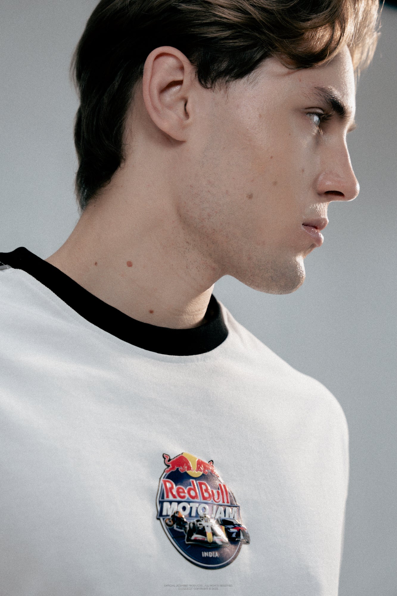 Red Bull Moto Jam 26 White Cut & Sew Tee