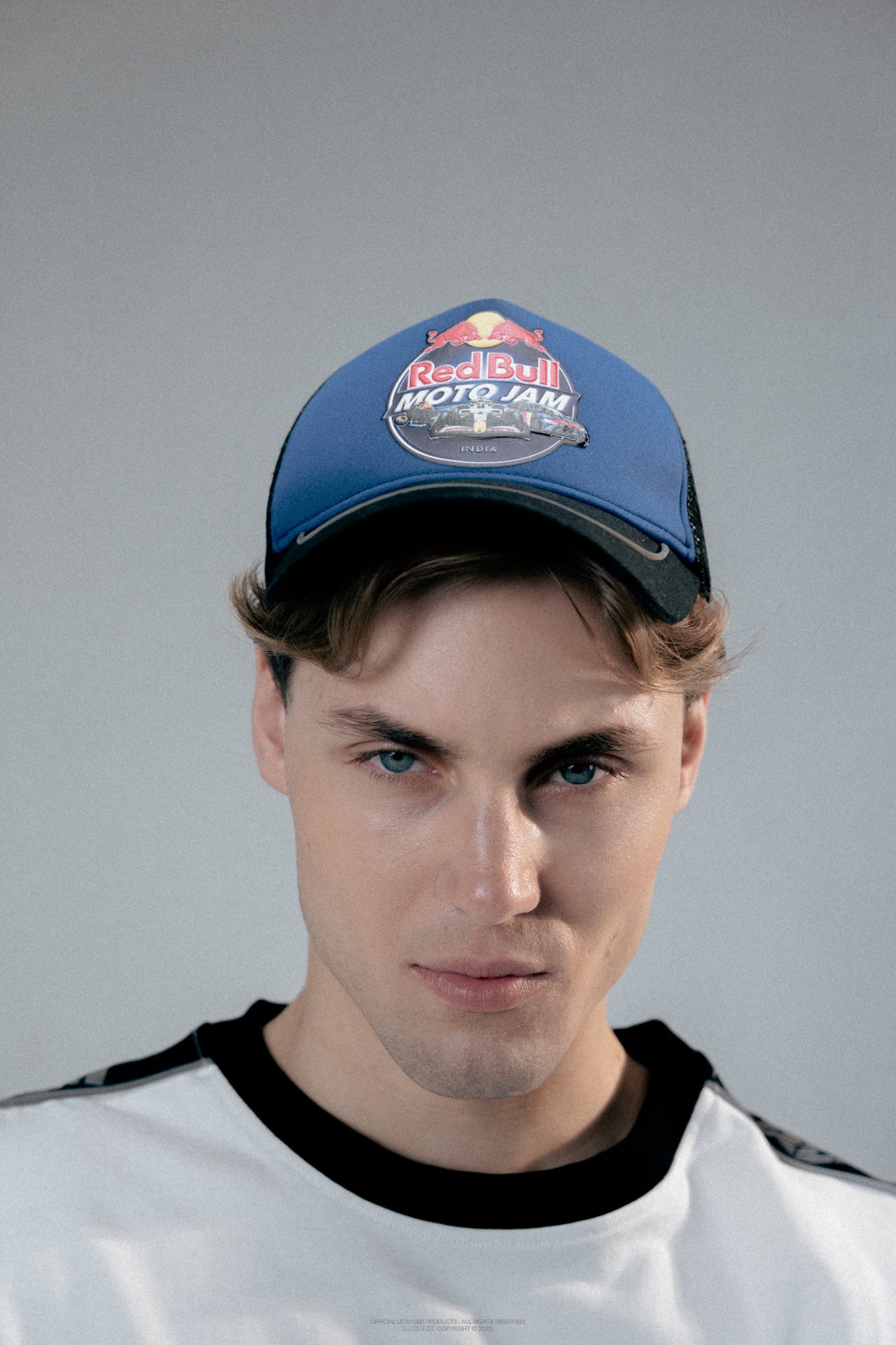 Red Bull Moto Jam 26 Blue Trucker Cap