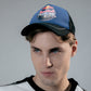 Red Bull Moto Jam 26 Blue Trucker Cap