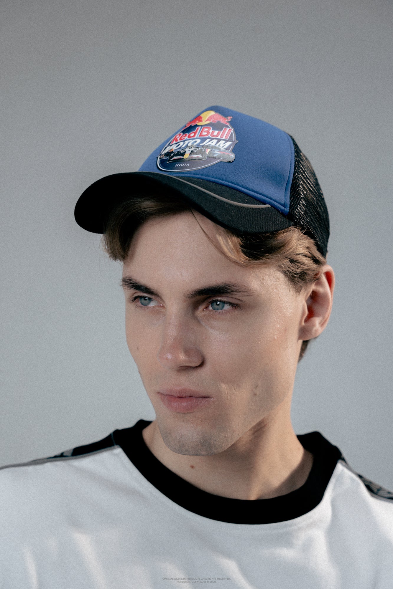 Red Bull Moto Jam 26 Blue Trucker Cap