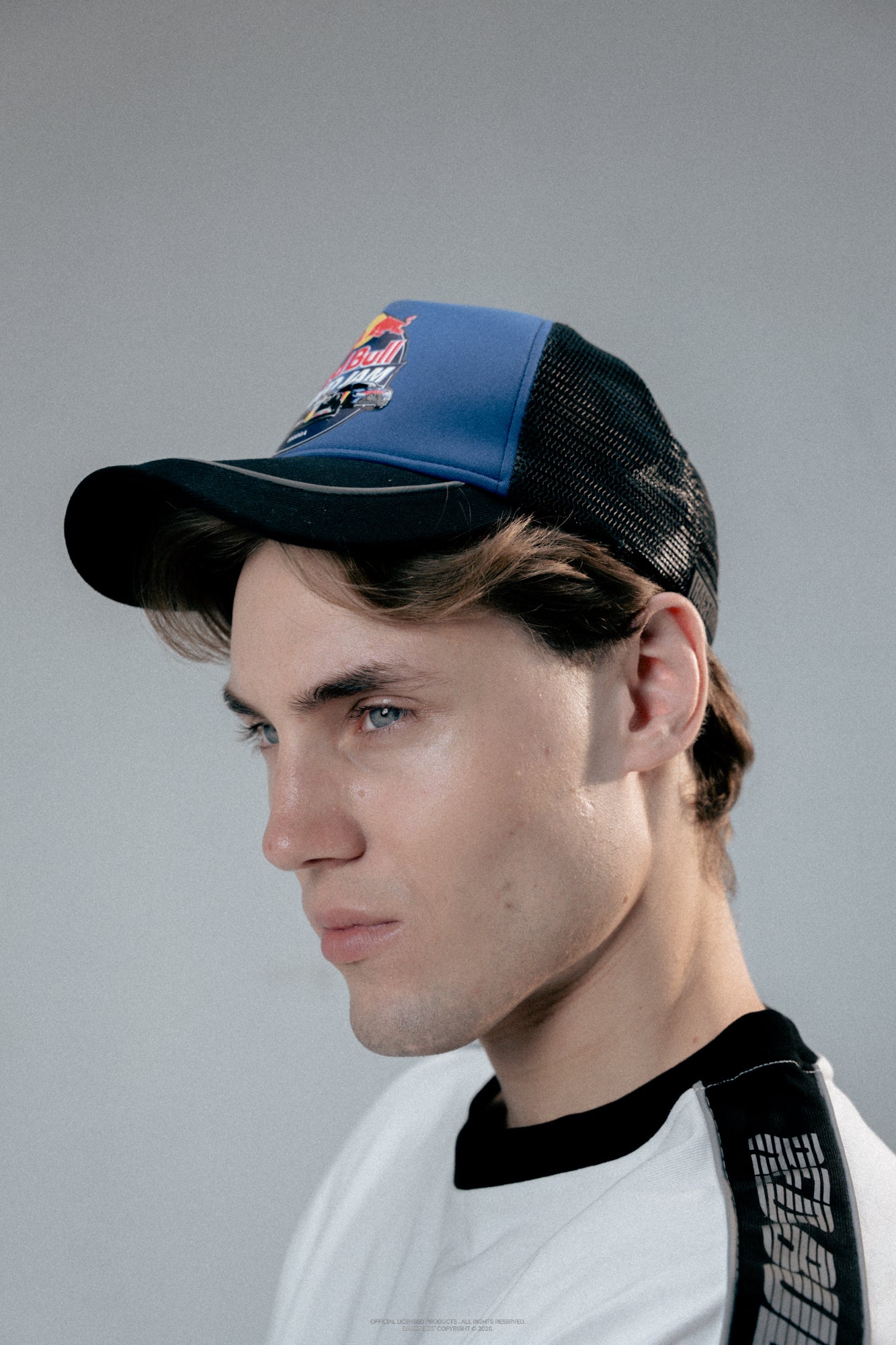 Red Bull Moto Jam 26 Blue Trucker Cap