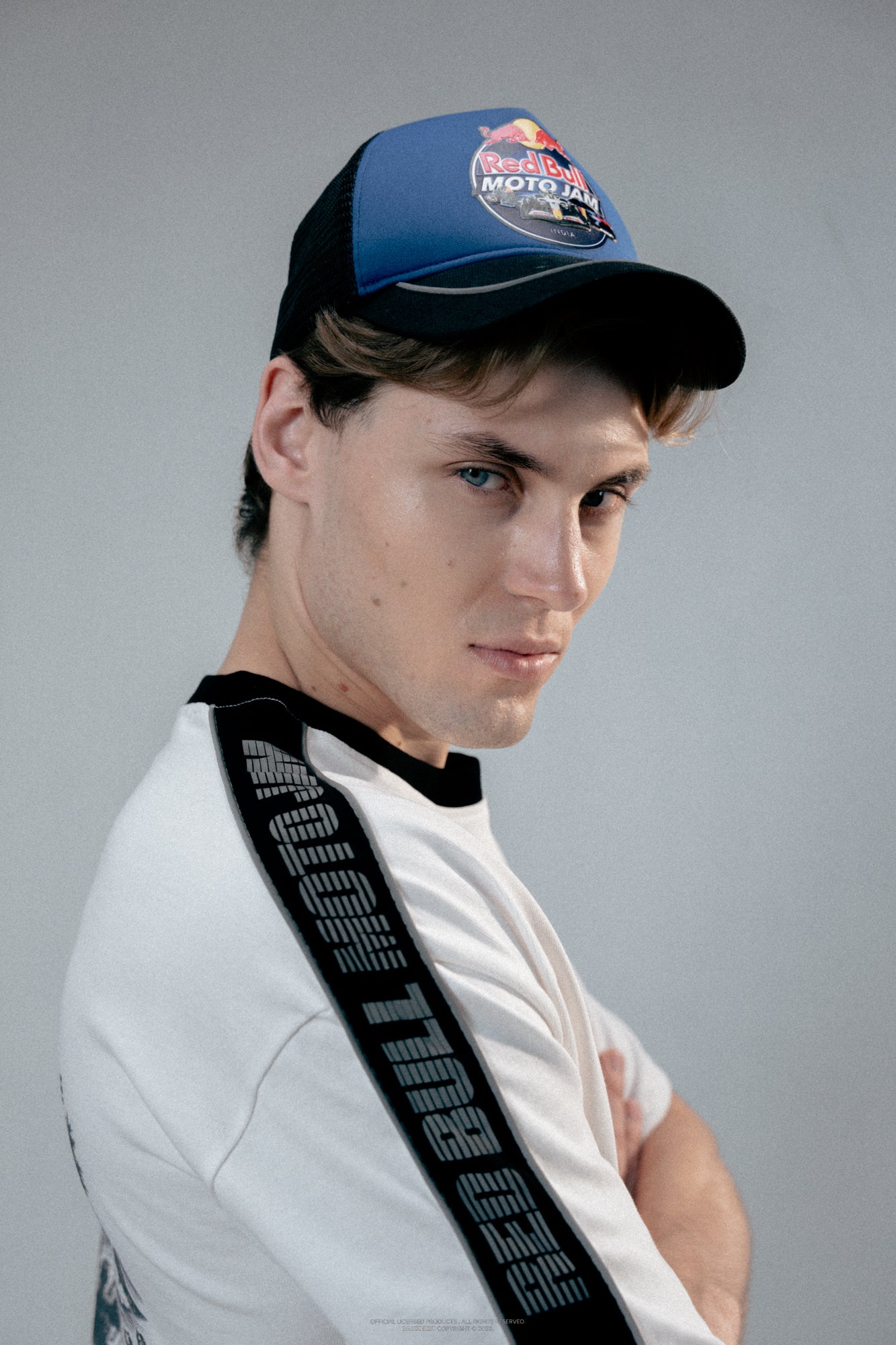 Red Bull Moto Jam 26 Blue Trucker Cap