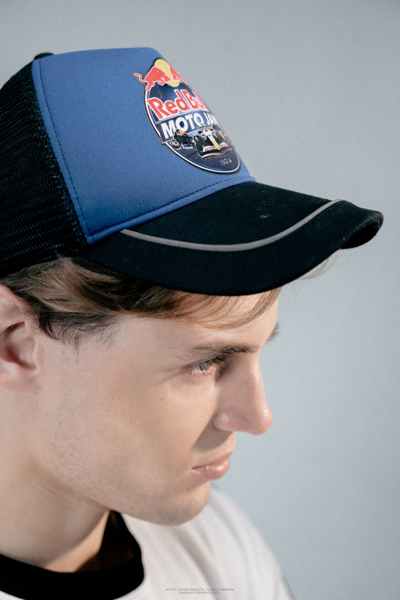 Red Bull Moto Jam 26 Blue Trucker Cap