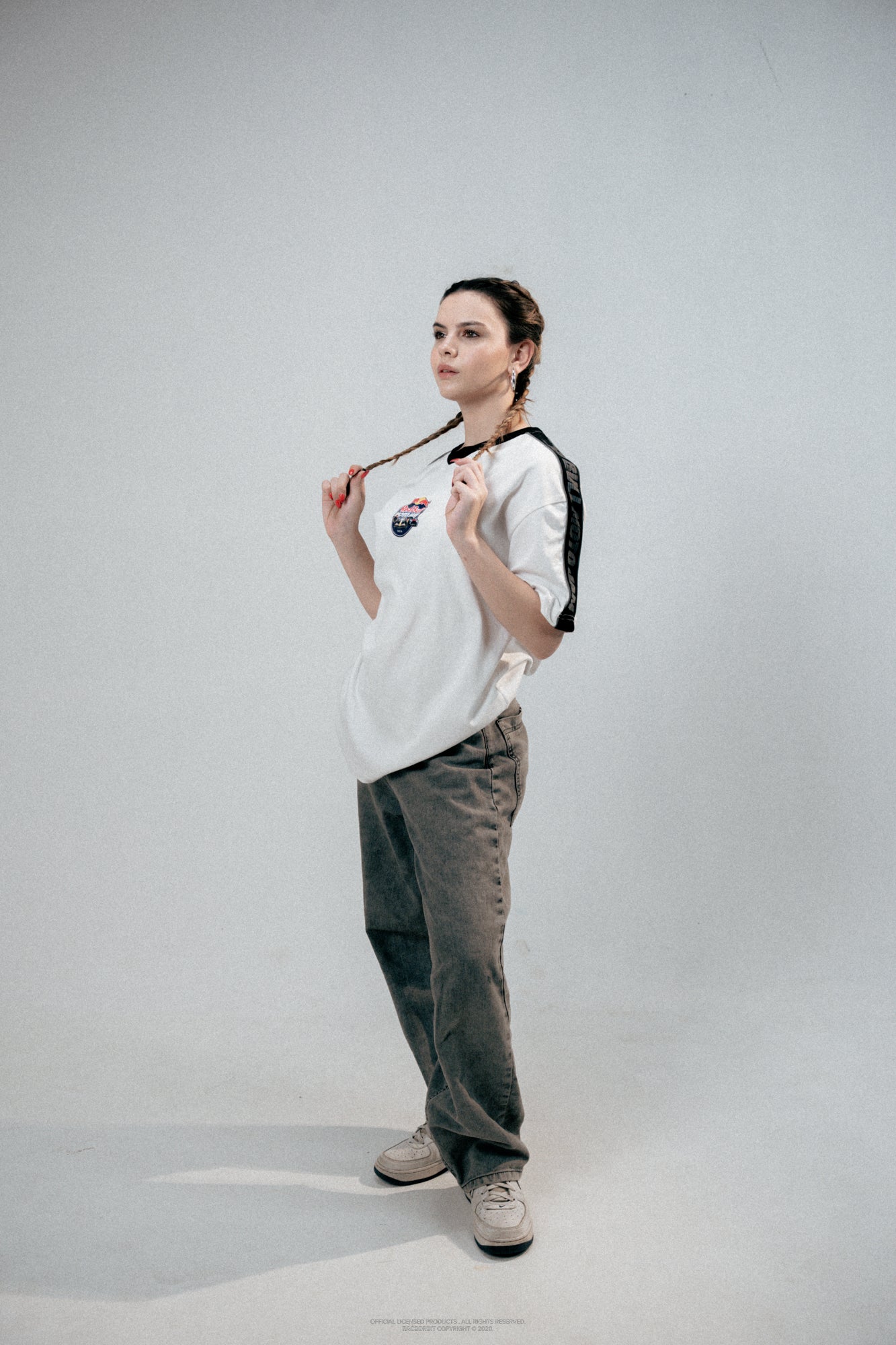 Red Bull Moto Jam 26 White Cut & Sew Tee