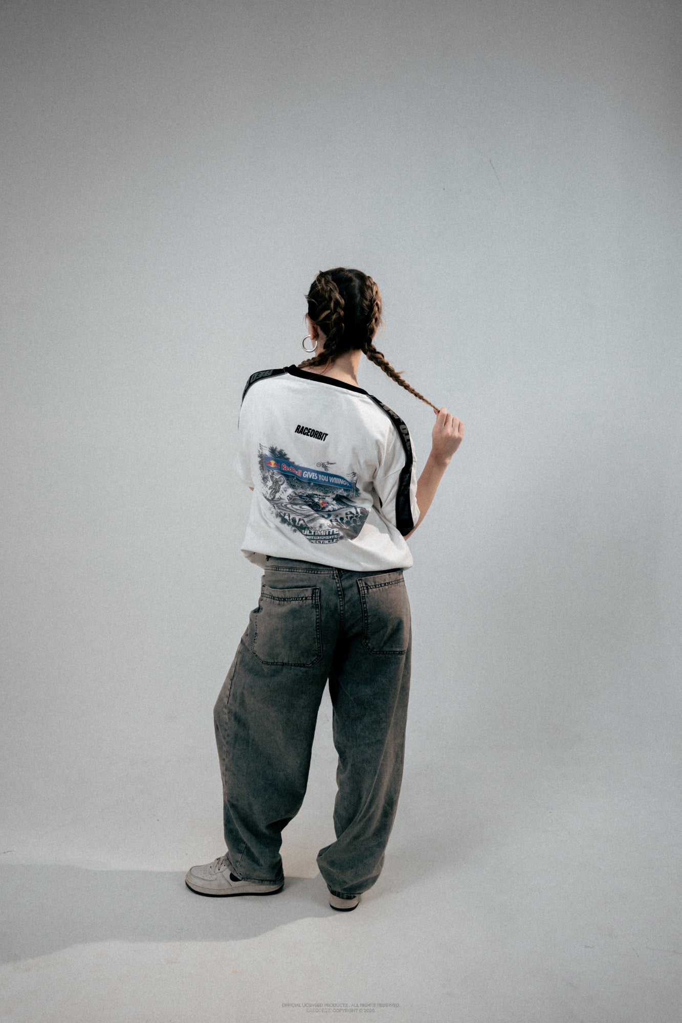 Red Bull Moto Jam 26 White Cut & Sew Tee