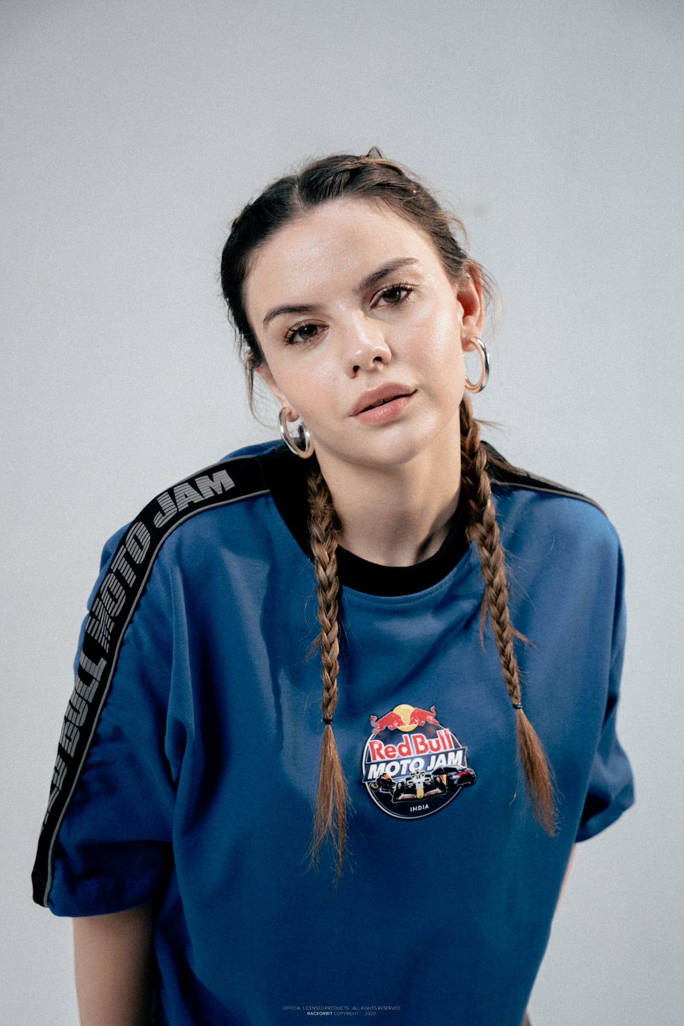 Red Bull Moto Jam 26 Blue Cut & Sew Tee