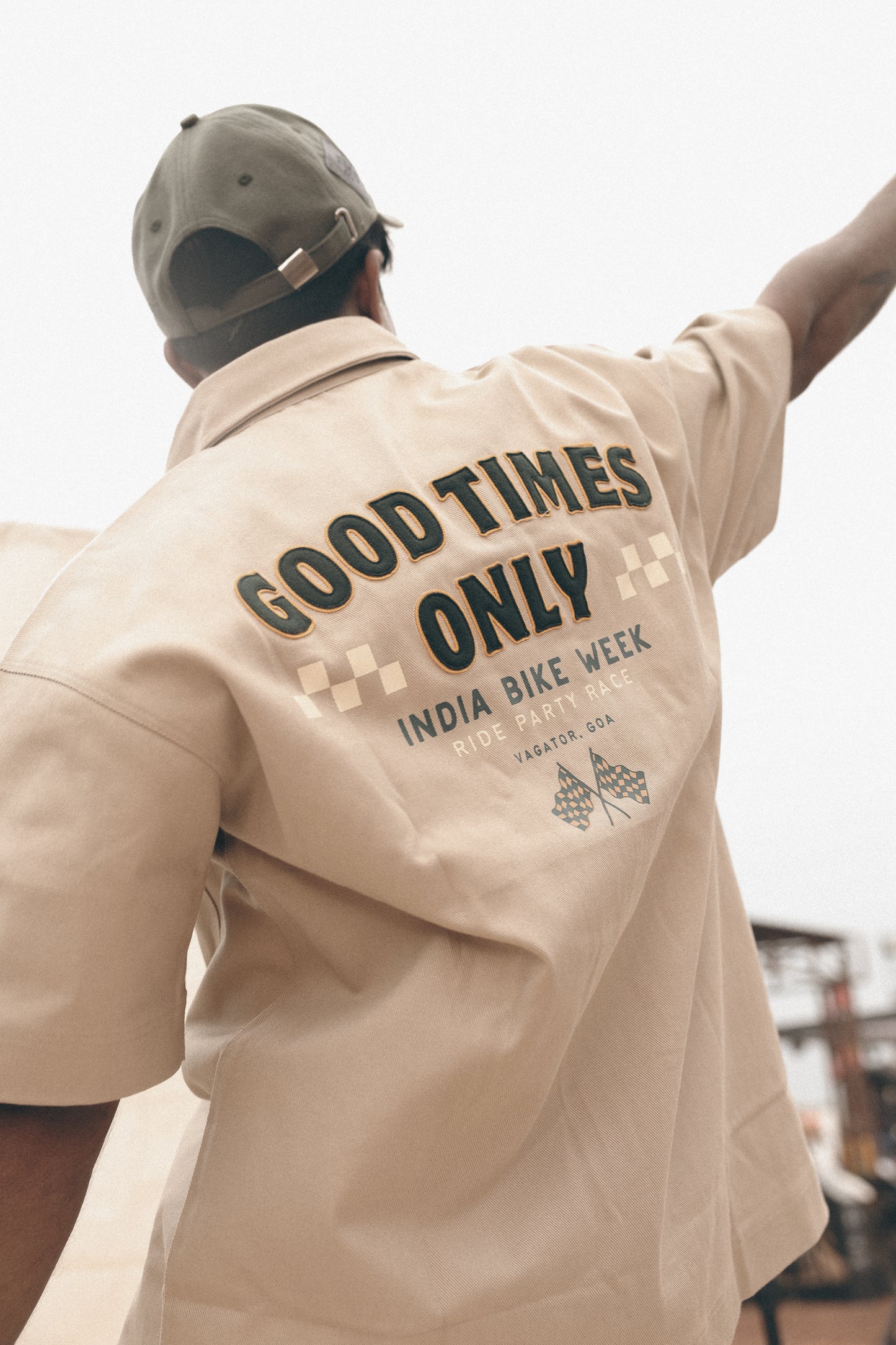 GoodTimes Only Garage Shirt - Sand