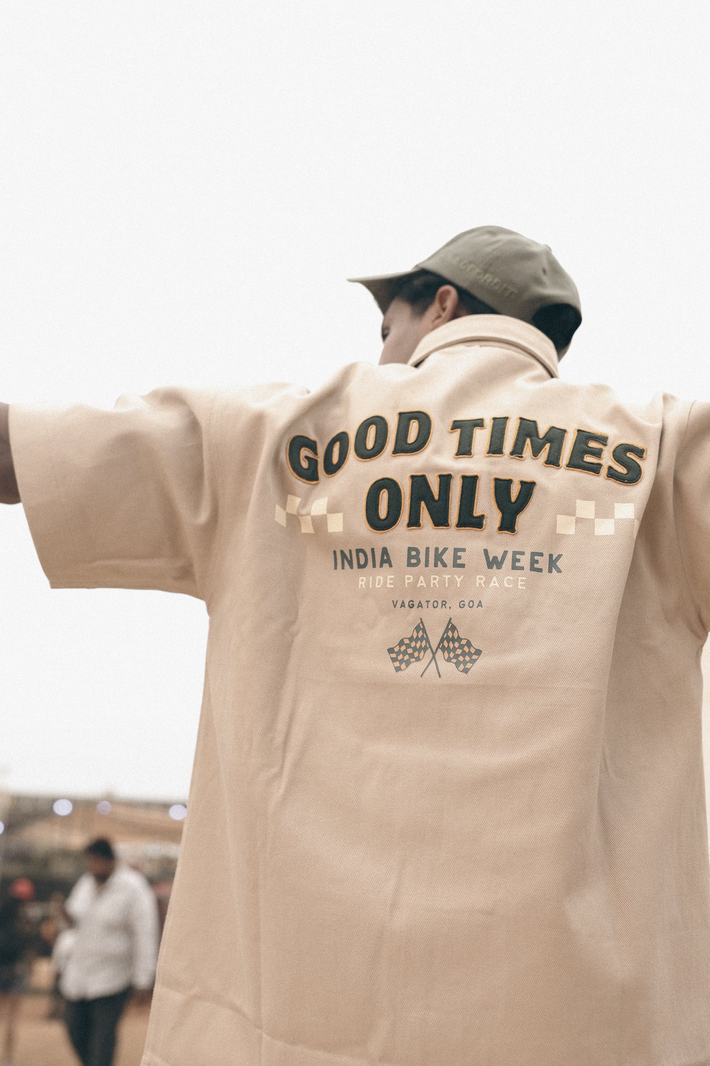 GoodTimes Only Garage Shirt - Sand