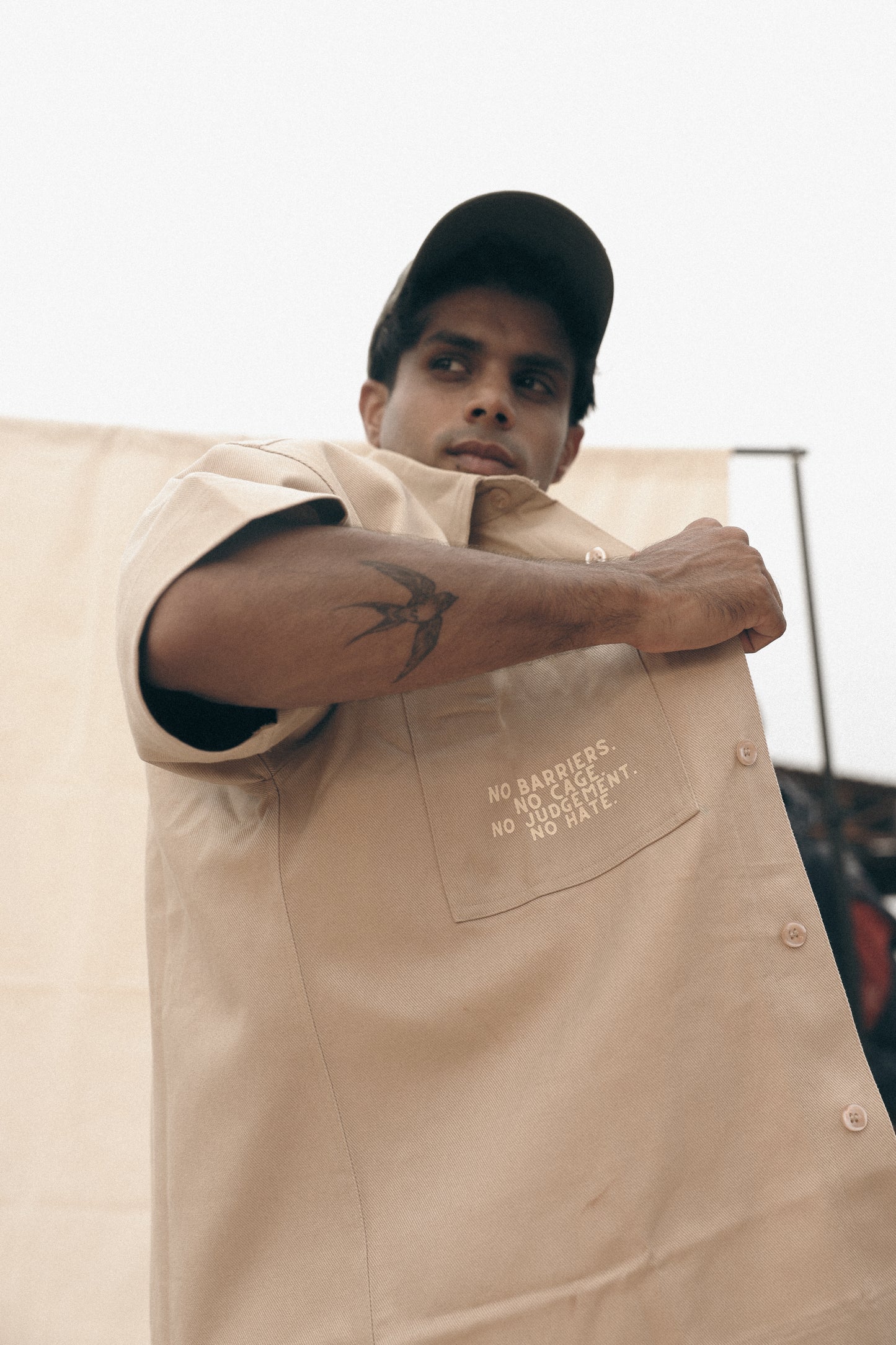 GoodTimes Only Garage Shirt - Sand