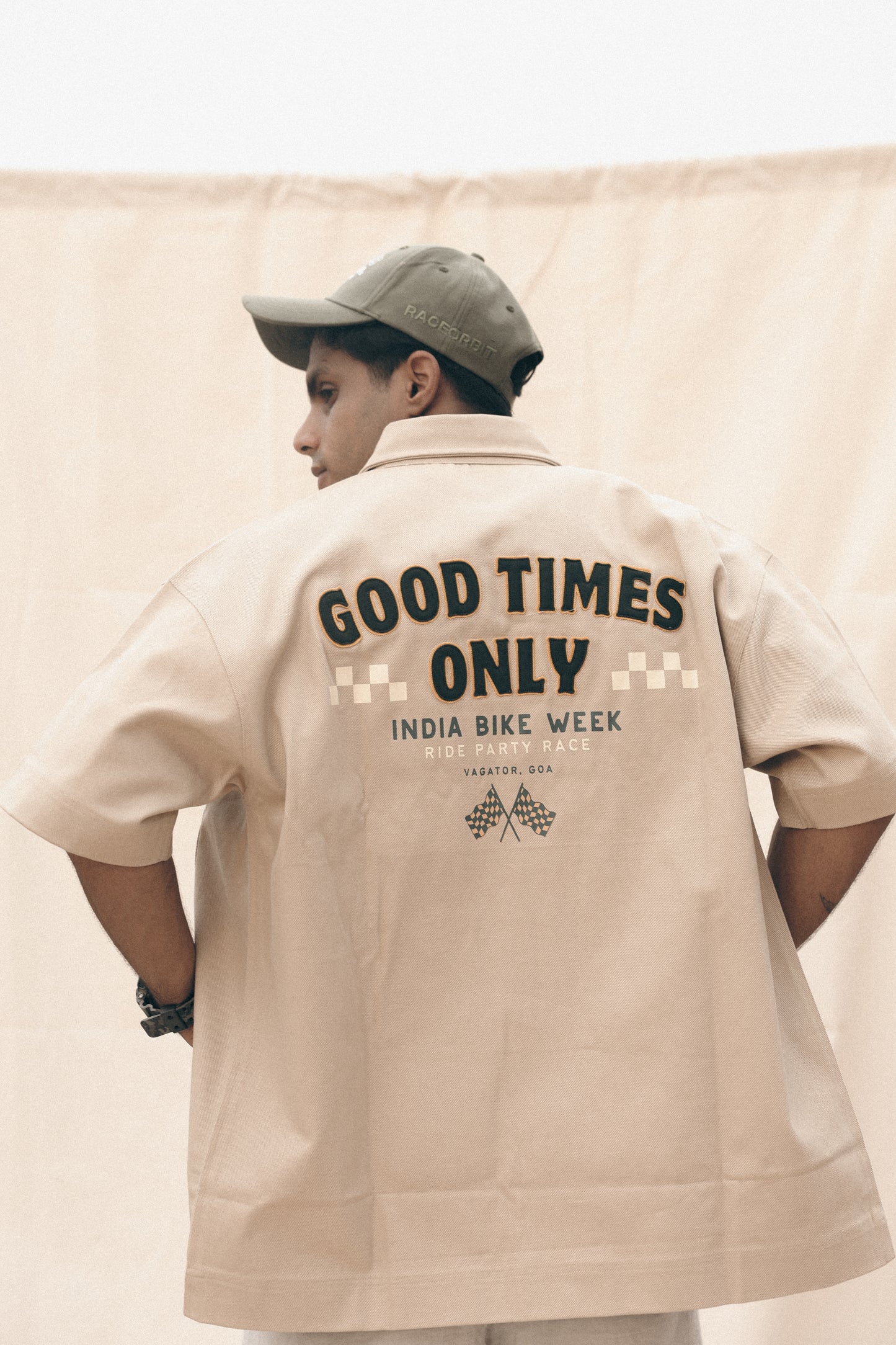 GoodTimes Only Garage Shirt - Sand