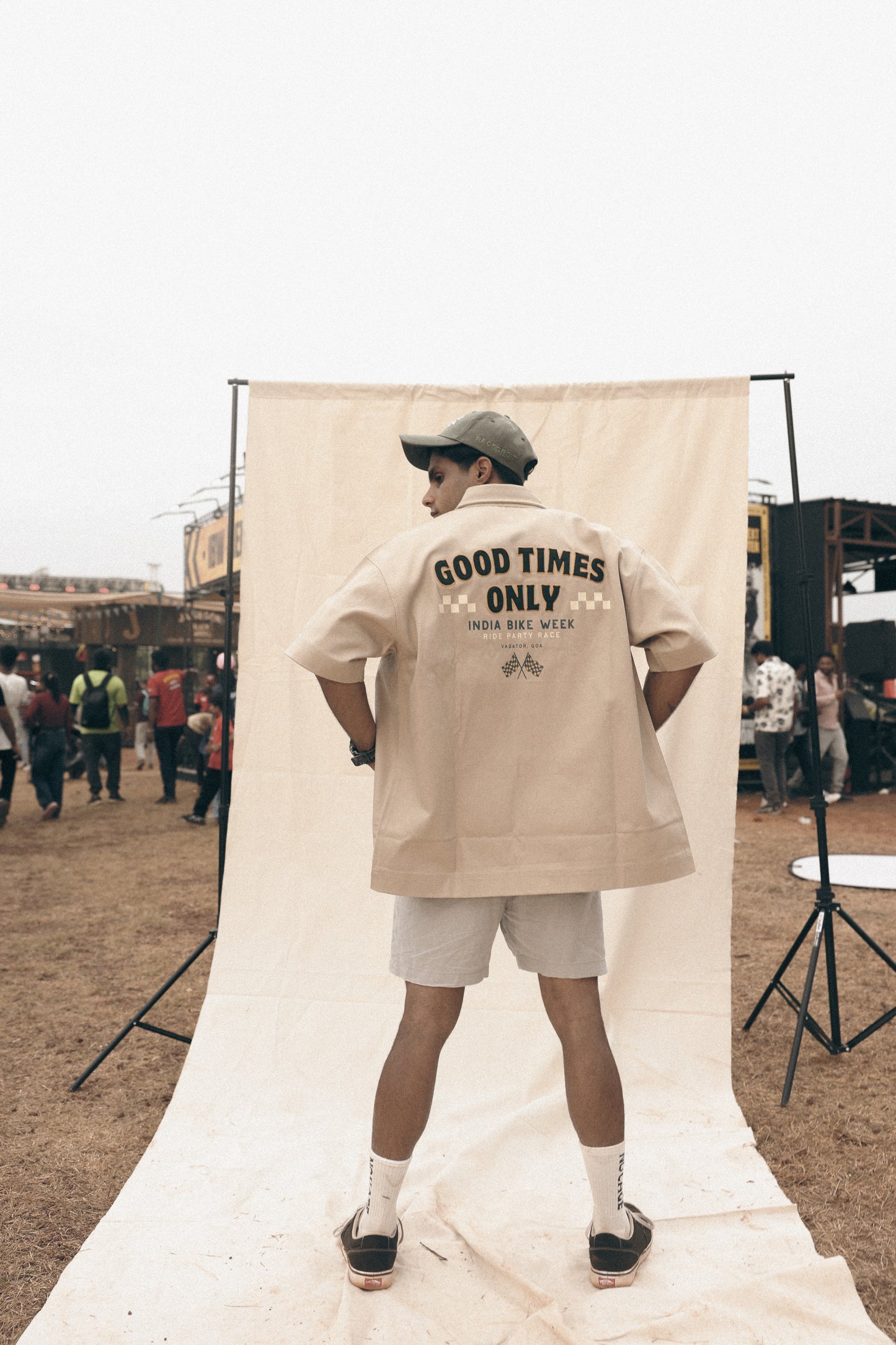 GoodTimes Only Garage Shirt - Sand