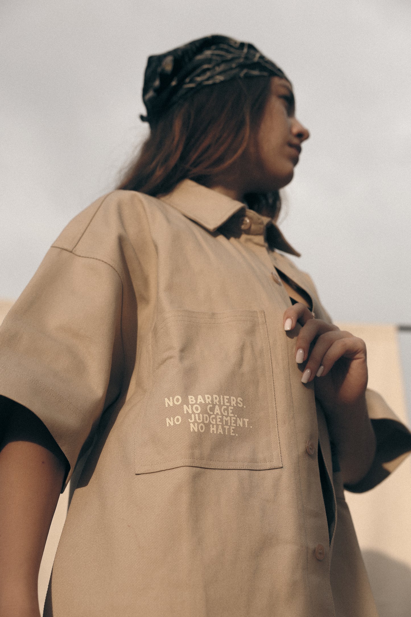 GoodTimes Only Garage Shirt - Sand