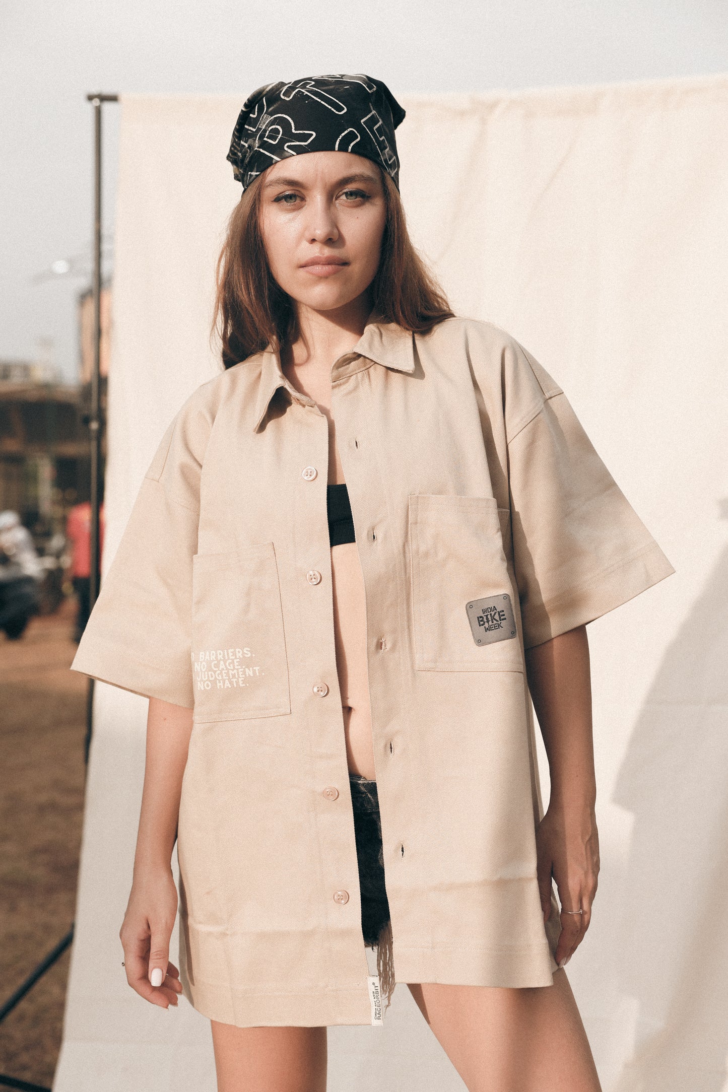 GoodTimes Only Garage Shirt - Sand