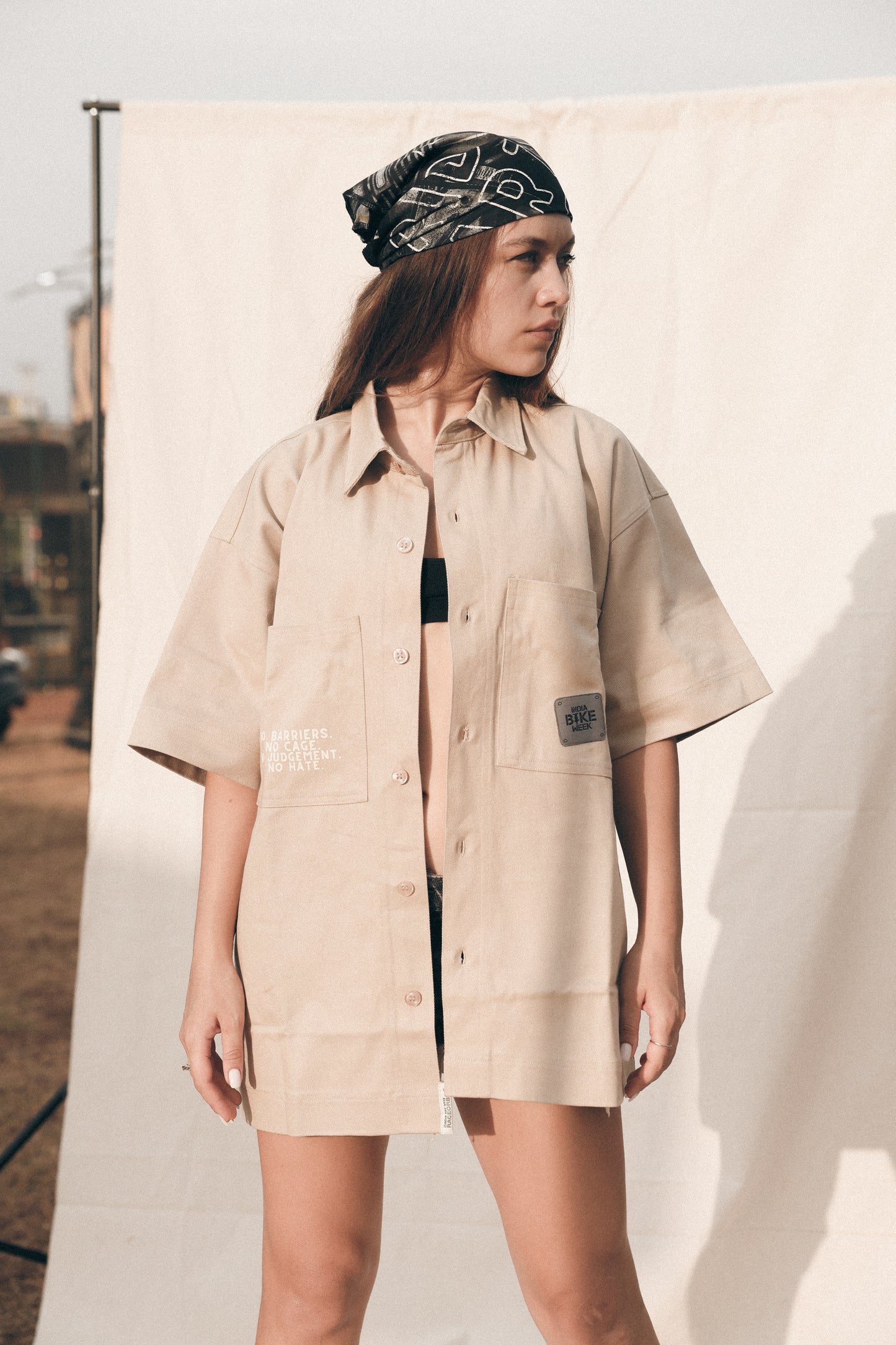GoodTimes Only Garage Shirt - Sand