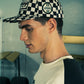 Generation Speed // Classic 5-Panel Flat Peak – Checkered Black
