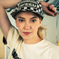 Generation Speed // Classic 5-Panel Flat Peak – Checkered Black