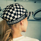 Generation Speed // Classic 5-Panel Flat Peak – Checkered Black