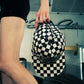 Generation Speed // Classic 5-Panel Flat Peak – Checkered Black