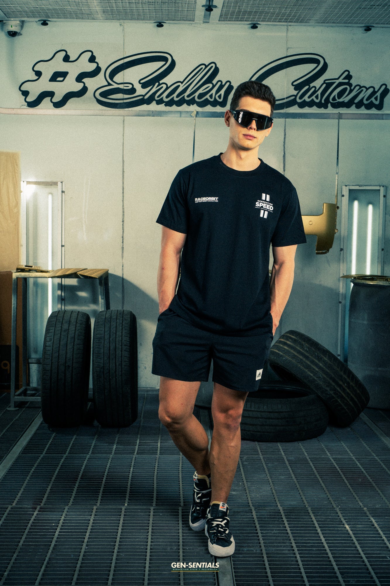 Generation Speed // Official Tee – Generation Speed Event Edition (Black & Blue)
