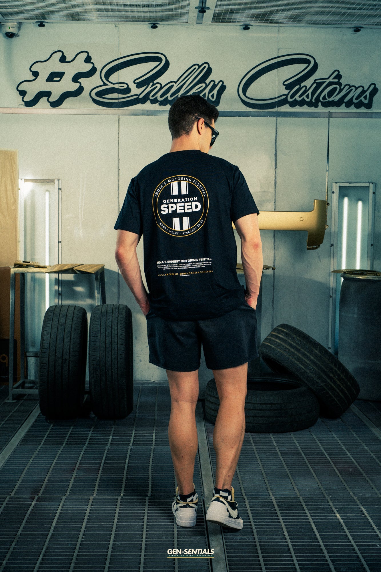 Generation Speed // Official Tee – Generation Speed Event Edition (Black & Blue)