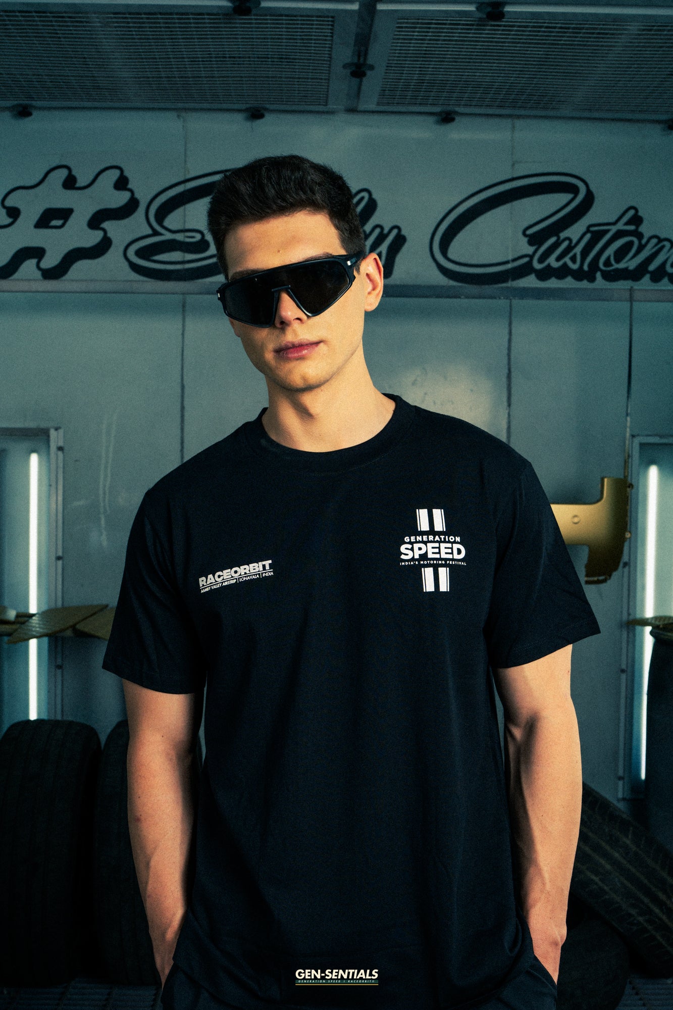 Generation Speed // Official Tee – Generation Speed Event Edition (Black & Blue)