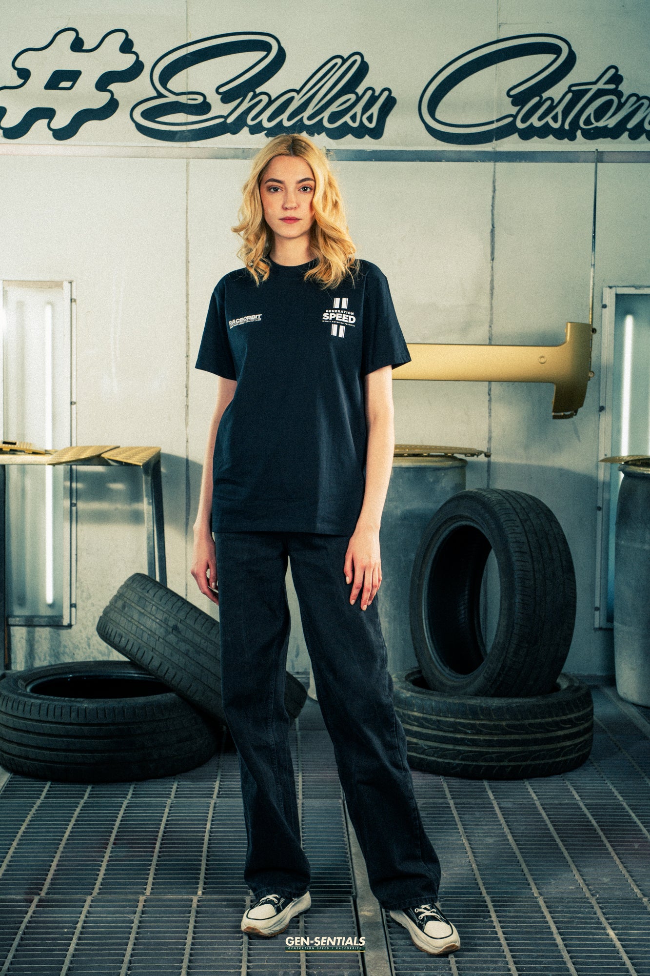 Generation Speed // Official Tee – Generation Speed Event Edition (Black & Blue)