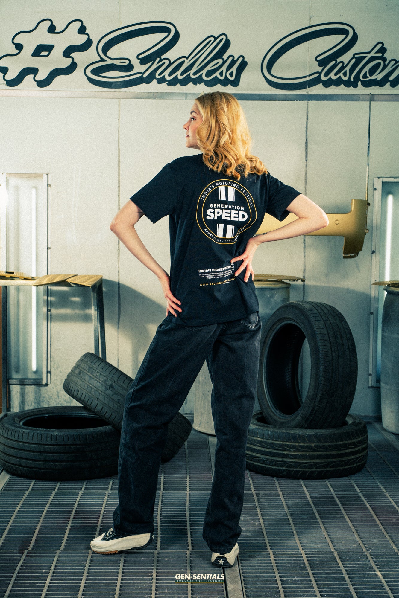 Generation Speed // Official Tee – Generation Speed Event Edition (Black & Blue)
