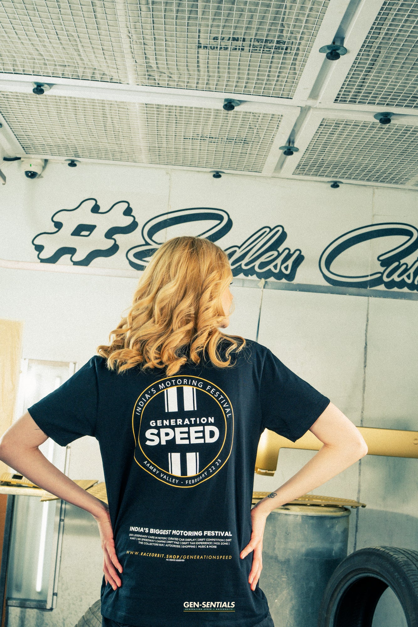 Generation Speed // Official Tee – Generation Speed Event Edition (Black & Blue)