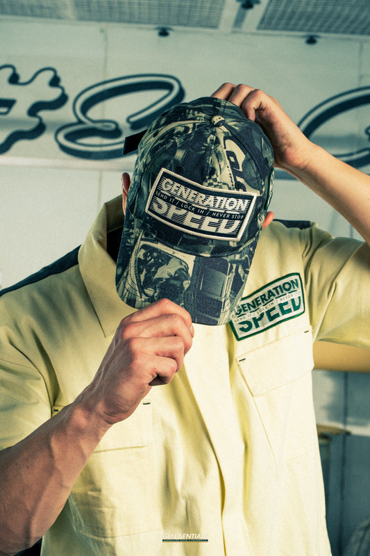 Generation Speed // Legacy 5-Panel Curved Peak – Global Car Culture Print