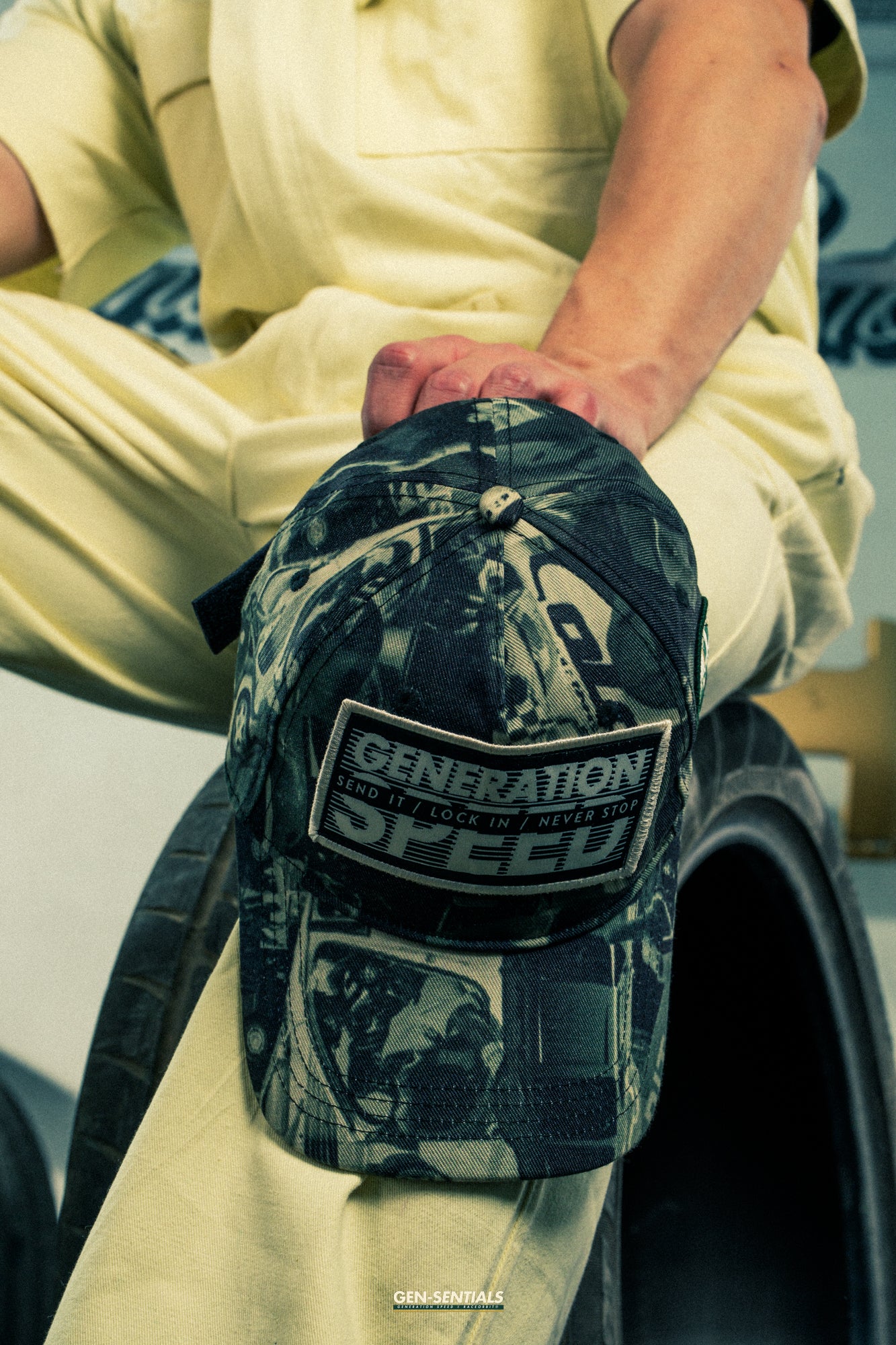 Generation Speed // Legacy 5-Panel Curved Peak – Global Car Culture Print