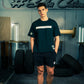 Generation Speed // Men’s Tech Tee – Performance Fit (B.Green & Off-White)