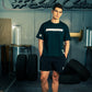 Generation Speed // Men’s Tech Tee – Performance Fit (B.Green & Off-White)