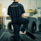Generation Speed // Half-Sleeve Jumpsuit – Utility Edition (Black & Off-White)