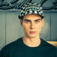 Generation Speed // Classic 5-Panel Flat Peak – Checkered Green