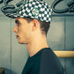 Generation Speed // Classic 5-Panel Flat Peak – Checkered Green